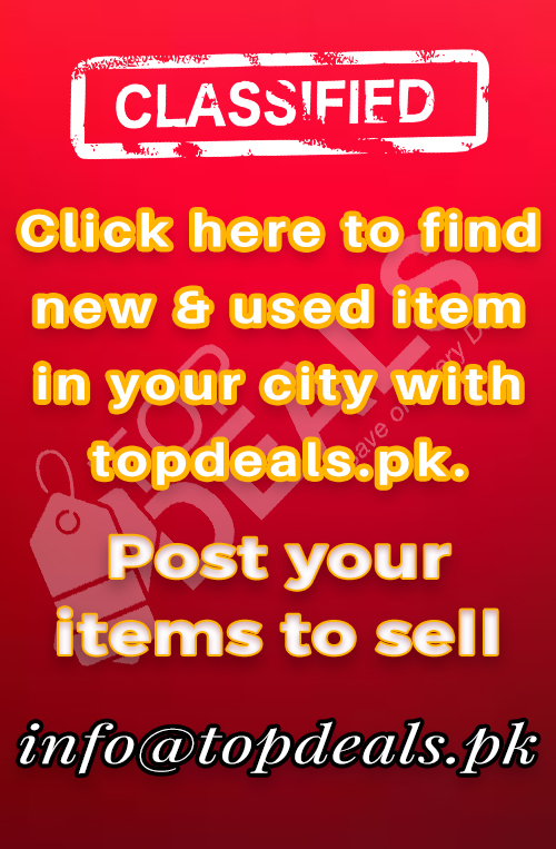 Free classifieds in  - Topdeals.pk
