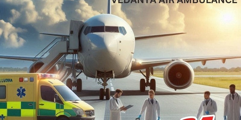 Use the High-tech Vedanta Air Ambulance Service in Raipur image 1