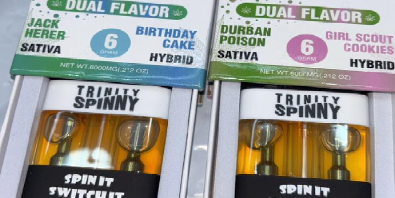 Trinity Hemp Spinny 6G Disposable Vape Price In Pakistan - 03001597100 image 1