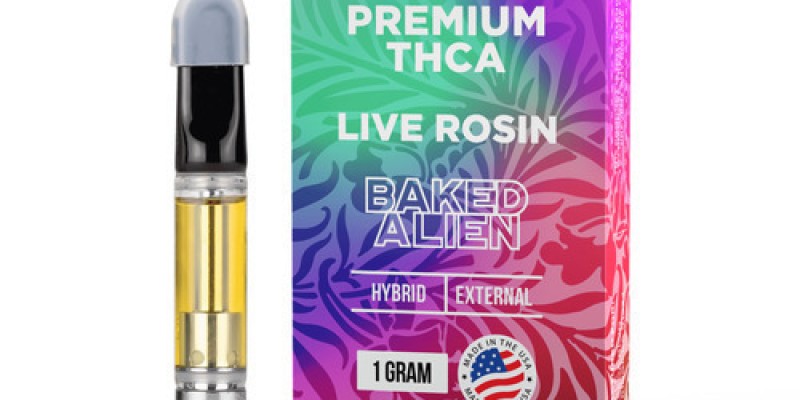 THCA Vape Cartridge – 1 Gram Live Rosin in Pakistan image 1
