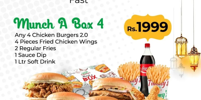 Timmy's Dawat e Ramadan Munch Box 6 Deal! Just Rs.1799/- 2 