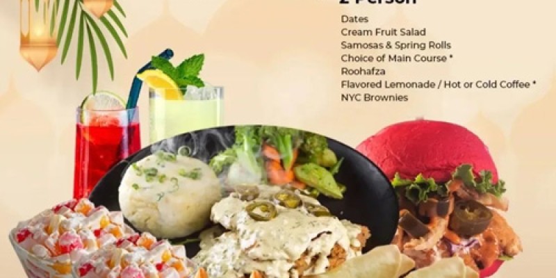 New York Coffee Iftar Platter Starting Rs.1099/- 2 