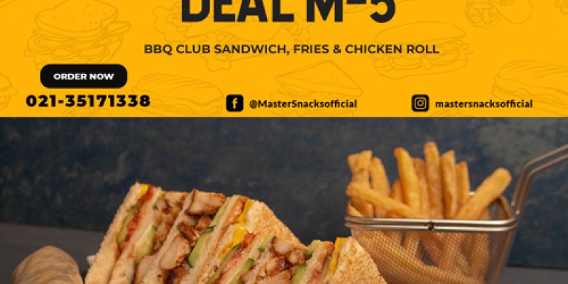 Master Snacks! Deal M-1 For Rs.400/- 2 