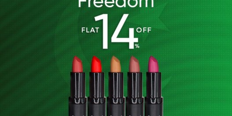 Rivaj Cosmetics Freedom Sale Flat 14% Off 2 