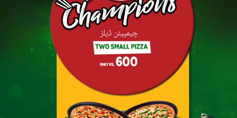 Pizza Bite  Champions Deal 1 For Rs.1450 2 