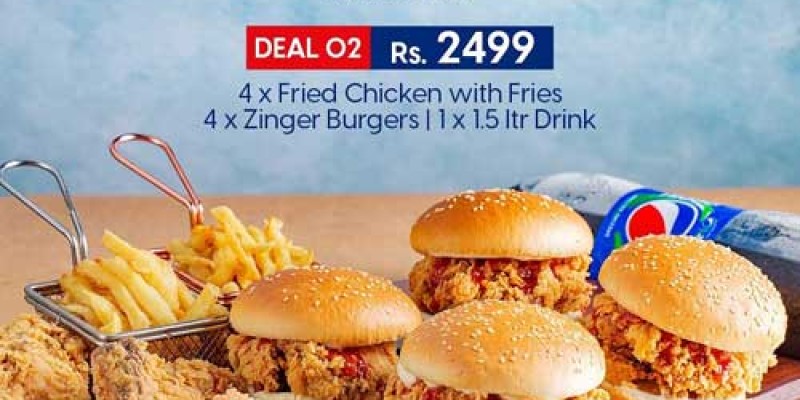 Karachi Foods World Cup Sharing Deal 1 For Rs.1299 2 