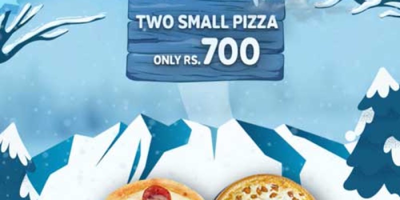 Pizza Bite Winter Deal 1 For Rs.1600 2 