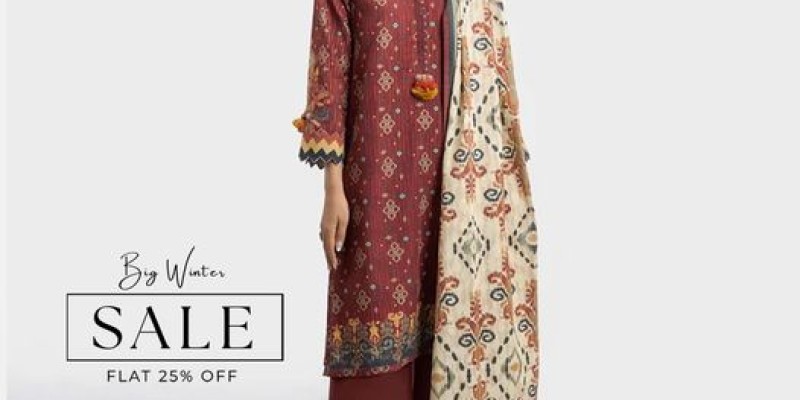 Winter Sale at Saleem Fabrics Flat 25% Off 2 