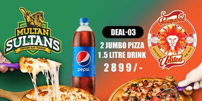 Pizza Lite  PSL Deal 1 For Rs.1999 2 