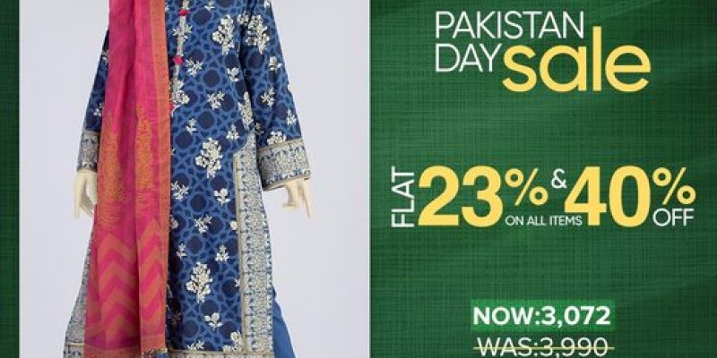 MTJ - Tariq Jamil Pakistan Day Sale Flat 40% Off 2 
