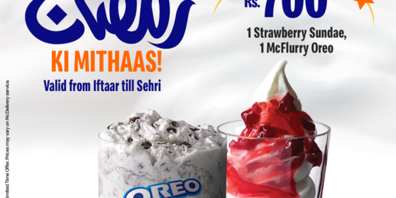McDonald's Daily Ramzan iftaar & Sehri Treats! Rs.295 2 