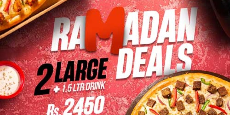 Pizza Max Ramadan Regular Deal For Rs.1650 2 