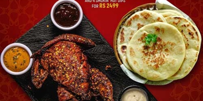 ON THE GRILL Ramadan Deal 1 For Rs.649 2 