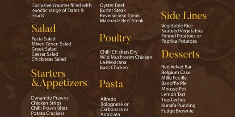 Jardin Restaurant Ifftar Dinner Buffet For Adults For Rs.2795 5 