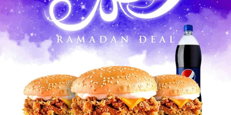 Mr. Burger Ramadan Deal 1 For Rs.508 2 