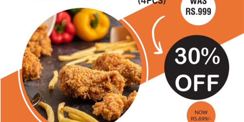 Chick N Potato Eid-Ul-Fitr Offer 1 For Rs.310 2 