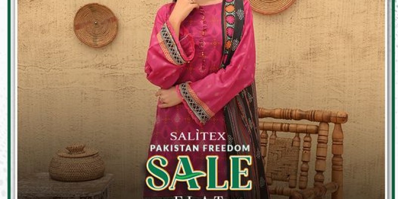 SALITEX Pakistan-freedom Sale: Flat 40% & Flat 25% Off on All Items! 2 