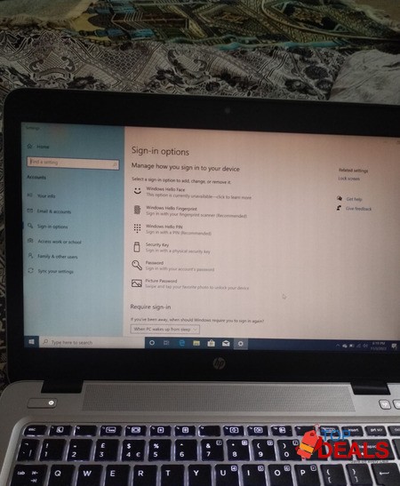 Hp Elitebook 745 G5 8Gb Ram and 256Gb SSD image 5