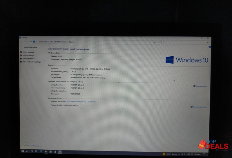 Laptop Core i3 4GB Ram 250 GB Hard drive image 2