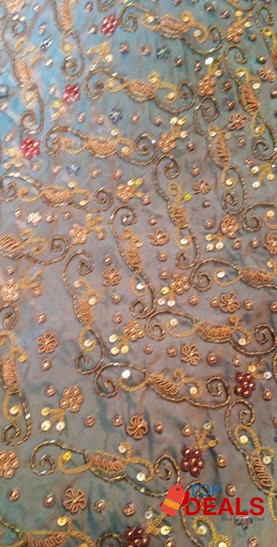 Can can mexi new stylish design walima dress image 6