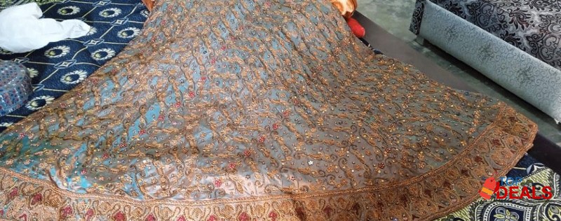 Can can mexi new stylish design walima dress image 8