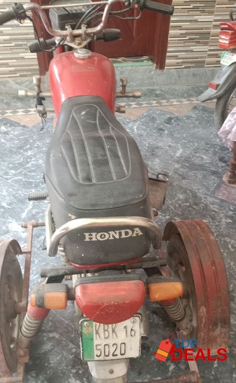 Bike for disabled person 70cc self start image 1