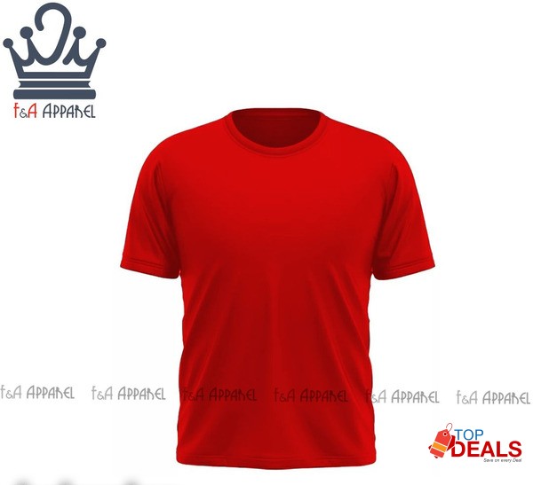 Premium Quality Basic Plain T-shirts For Men By F&amp;A Apparel image 2