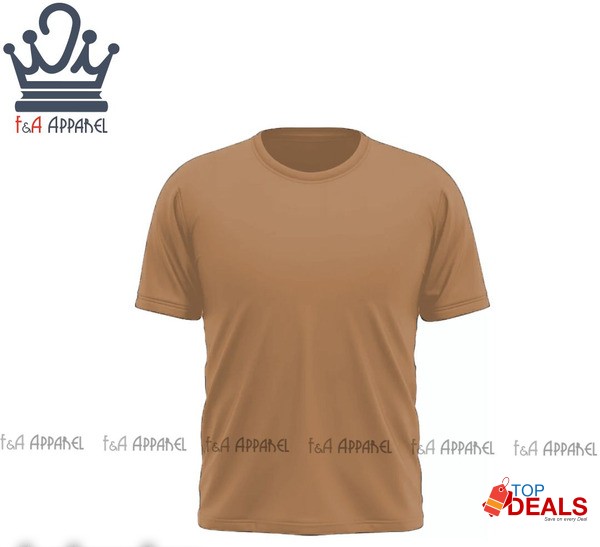 Premium Quality Basic Plain T-shirts For Men By F&amp;A Apparel image 5