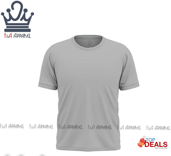 Premium Quality Basic Plain T-shirts For Men By F&amp;A Apparel image 6