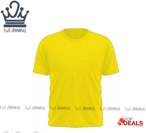 Premium Quality Basic Plain T-shirts For Men By F&amp;A Apparel image 7