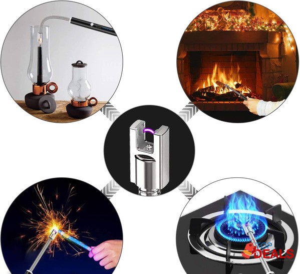 DigiHero Candle Lighter, USB Rechargeable Electric Arc Flameless Light image 7