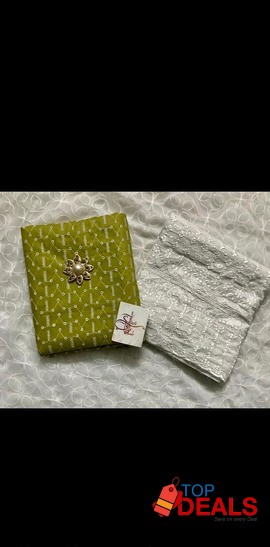 Chicken kari 3PCS Collection Embroided chicken shirt With Fancy Broo image 2