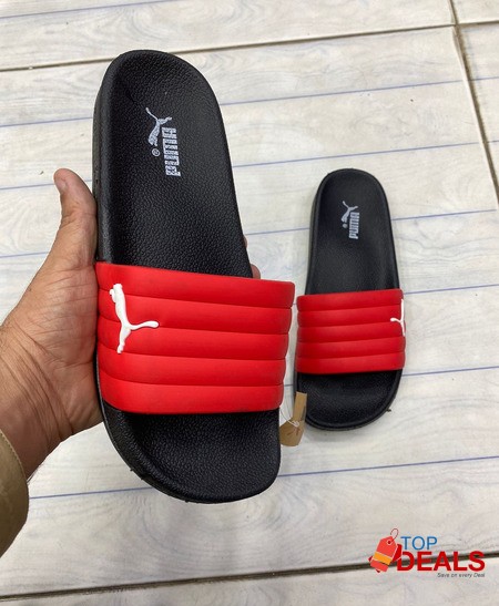 Black n Red Slides image 1