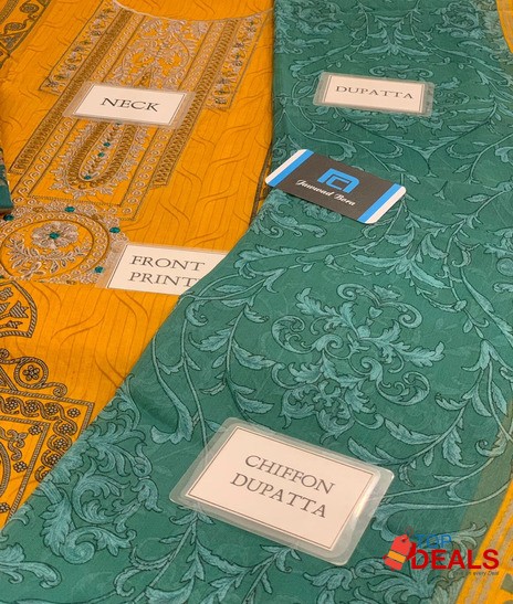 *BRAND:MARIA.B* ☆Fabric Details : lawn with chiffon dupatta ☆ •Pr image 2