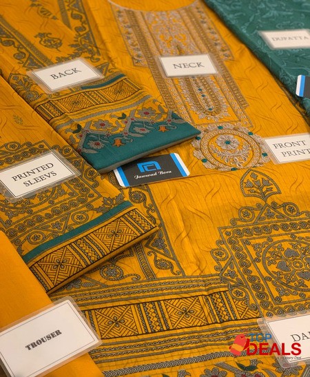 *BRAND:MARIA.B* ☆Fabric Details : lawn with chiffon dupatta ☆ •Pr image 3