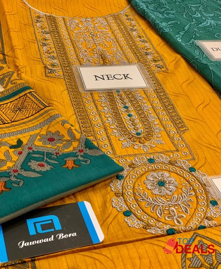 *BRAND:MARIA.B* ☆Fabric Details : lawn with chiffon dupatta ☆ •Pr image 4