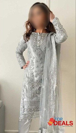 Brand GULAAL Stitched Suit 3 Pcs with Embroidery image 1