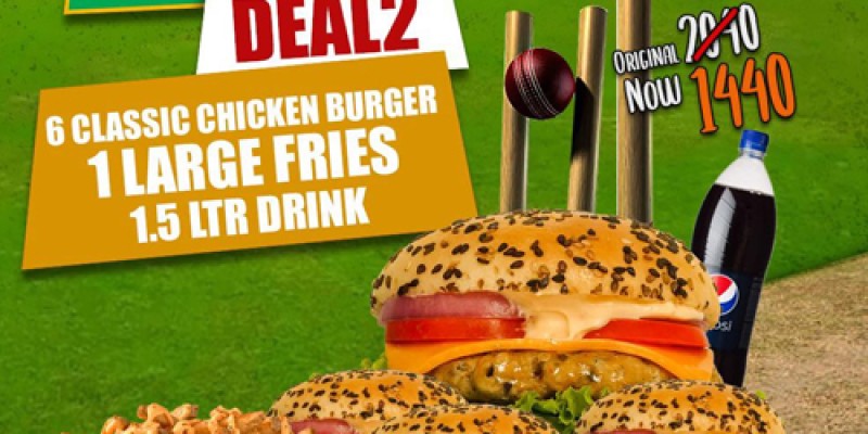 SL Deal 1: Smoke 'N' Cheese For Rs.1300/- 3 