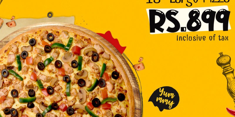 40% Discount at "Pizza Max" With HBL Bank 3 