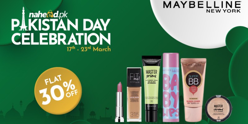 Naheed Super Market is having Pakistan Day sale on Various beauty Brands and avail amazing discounts Offer available both in-store and online. 3 