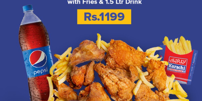 Karachi Fried House Offering Deal 10 For Rs.1649/- 3 