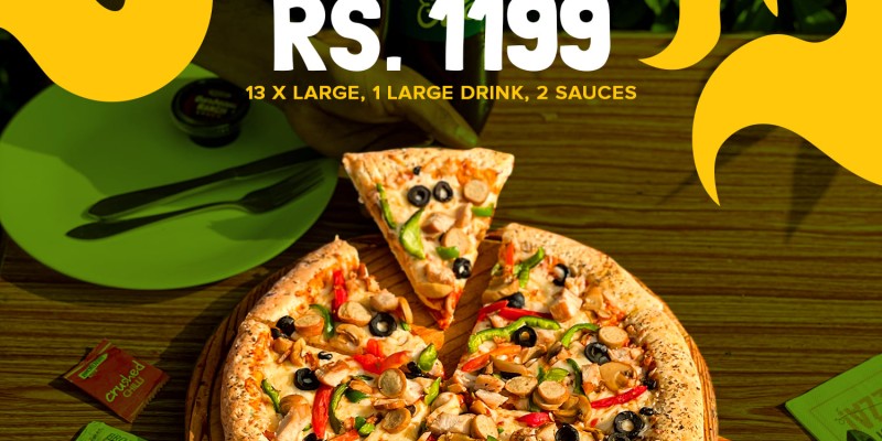Broadway Pizza Premium Deal 8 For Rs.2349/- 3 
