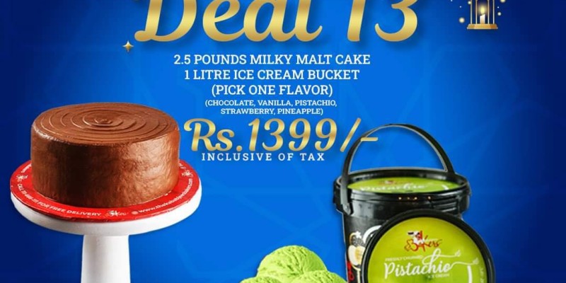 Kababjees Bakers Ramdan Deal 7 Rs. 1080/- 3 