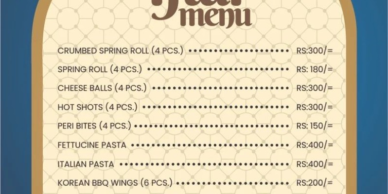 Hunger's Den Ramadan Box Deal 2 For Rs.999/- 3 