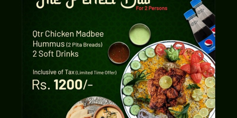 Ridan House Of Mandi! Sheikh’s Meal Deal For Rs.700/- 3 
