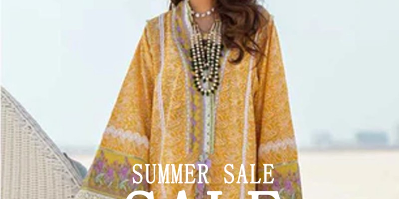 Saleem Fabrics! Summer sale! Flat 20% on selected outfit 3 