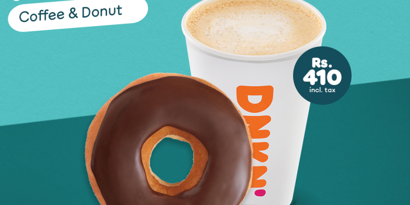15% discount on Dunkin Donuts with HBL Bank 3 