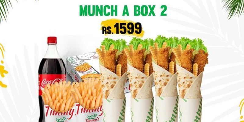 Timmy's Munch A Box 1 For Rs.1399/- 3 