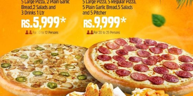 Pizza Point Combo Deal just Rs.1399 3 
