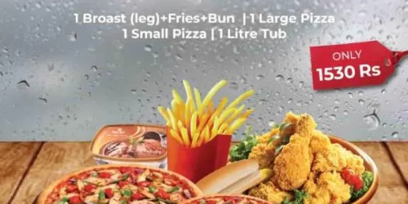 Pizza Spice Rainy Deal 1 For Rs.750 6 
